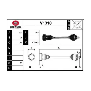 V1310 SNRA