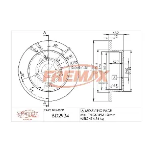 FREMAX BD2934