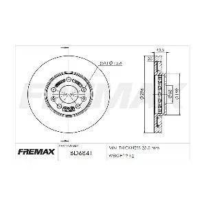 FREMAX BD-6841
