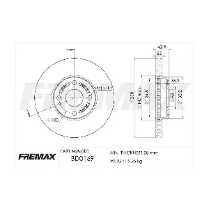 FREMAX BD-0169