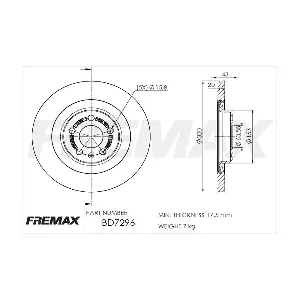 FREMAX BD-7296