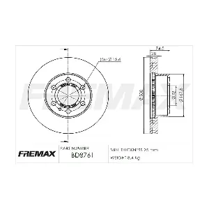 BD-8761 FREMAX
