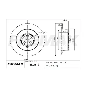FREMAX BD-2615
