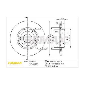 FREMAX BD-4206