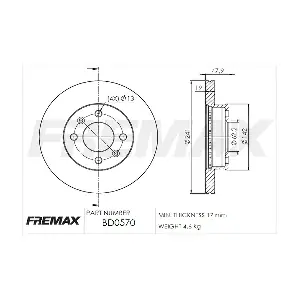 FREMAX BD0570