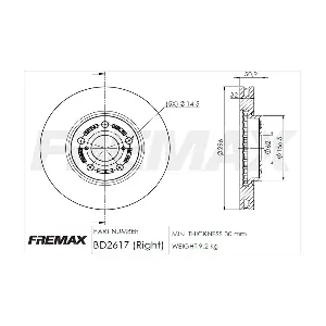 FREMAX BD-2617