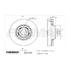 FREMAX BD-0302