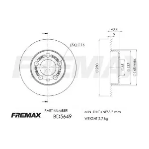 BD5649 FREMAX