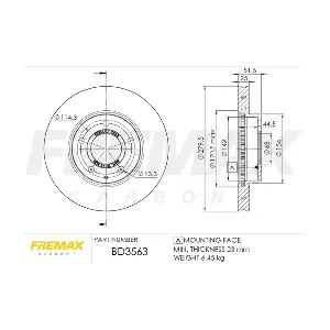 FREMAX BD-3563