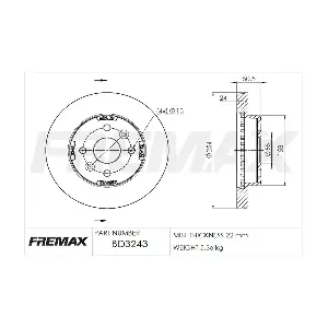BD3243 FREMAX