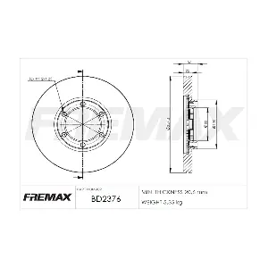FREMAX BD2376