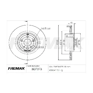 FREMAX BD-7373