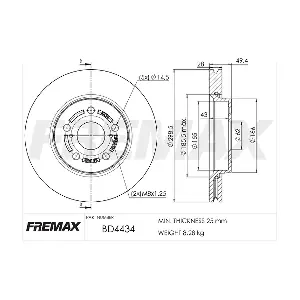 FREMAX BD-4434