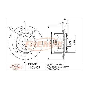 FREMAX BD-6036