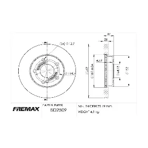 BD2509 FREMAX