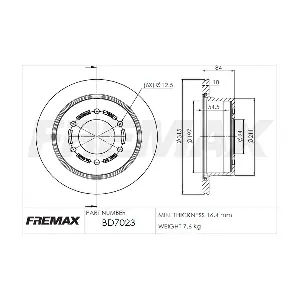 BD-7023 FREMAX