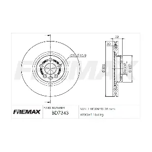 FREMAX BD-7343