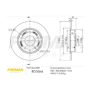 FREMAX BD-3564