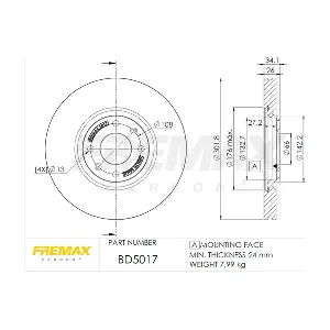 FREMAX BD-5017
