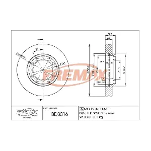 BD-3016 FREMAX