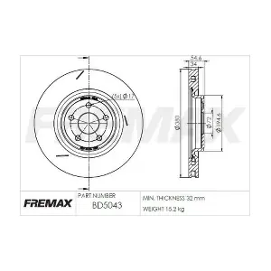 FREMAX BD5043