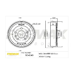 BD-4040 FREMAX
