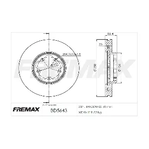 FREMAX BD-5643