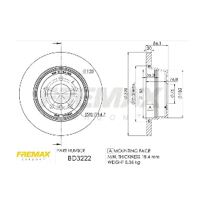 FREMAX BD-3222