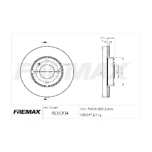 BD-5304 FREMAX