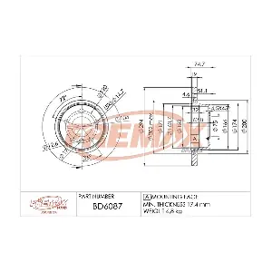 FREMAX BD-6087