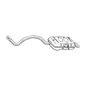 BOSAL 281-813 Глушитель выхлопных газов конечный