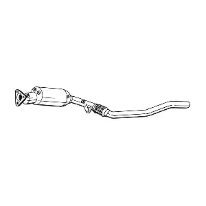 BOSAL 097475 Протисажний/пиловий фільтр, система відведення ВГ