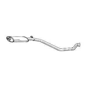 BOSAL 282-849 Средний глушитель выхлопных газов