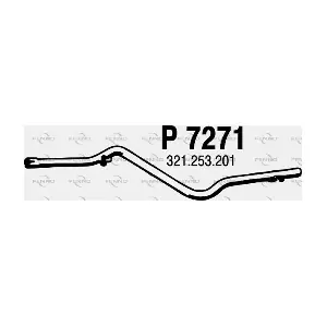 FENNO P7271 Вихлопна труба