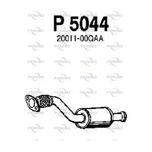 RENAULT 4409194 Додатковий глушник