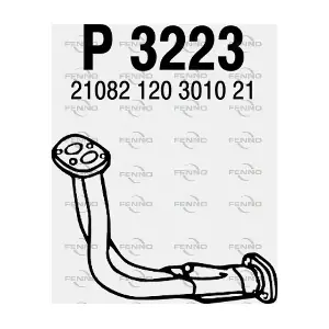 TESH 301817 Вихлопна труба
