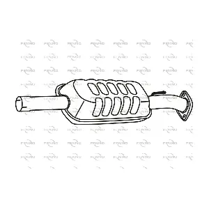FENNO 31136 Проміжний глушник
