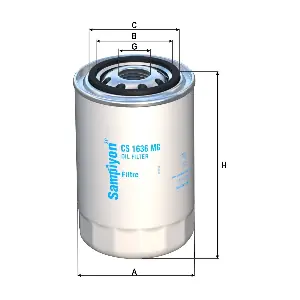 CS 1636 MG SAMPIYON FILTER