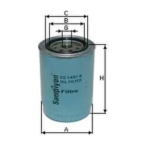 SAMPIYON FILTER CS 1407 1