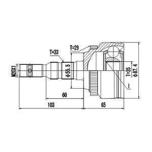 DCV844065 DYNAMATRIX