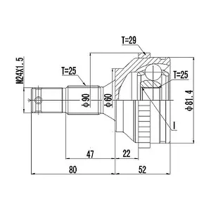 DCV845036 DYNAMATRIX