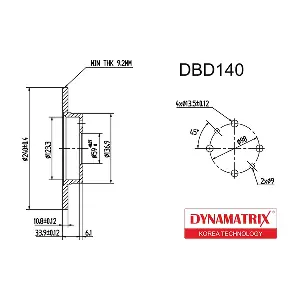 DYNAMATRIX DBD140
