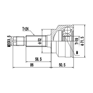 DYNAMATRIX DCV818036