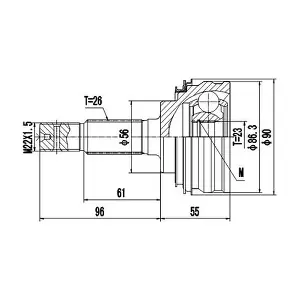 DYNAMATRIX DCV859005