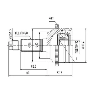 DYNAMATRIX DCV834084