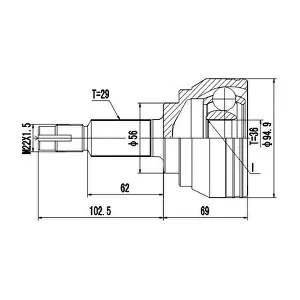 DCV841232 DYNAMATRIX