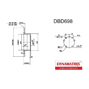 DYNAMATRIX DBD698