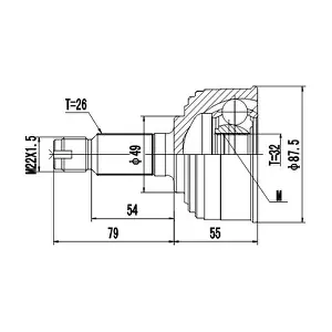 DYNAMATRIX DCV823021