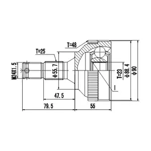 DYNAMATRIX DCV810004