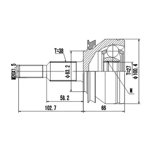 DYNAMATRIX DCV861009